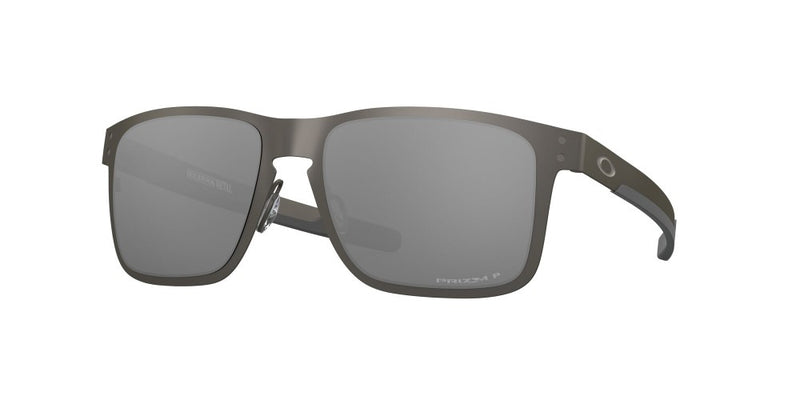 Oakley Holbrook Metal Matte Gunmetal Frame - Prizm Black Lens - Polarized Sunglasses