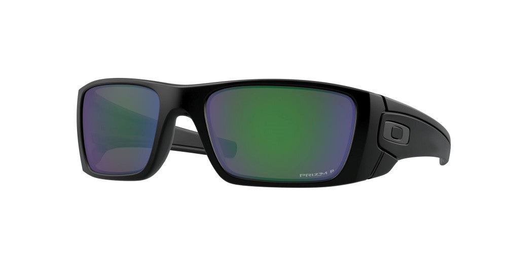Oakley Mens Fuel Cell Matte Black Frames - Prizm Maritime Lens - Polarized Sunglasses