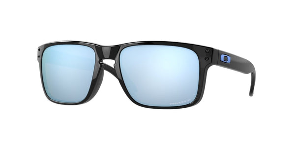 Oakley Holbrook Polished Black Frame - Prizm Deep Water Lens - Polarized Sunglasses