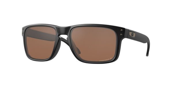 Oakley Holbrook Matte Black Frame - Prizm Tungsten Lens - Polarized Sunglasses