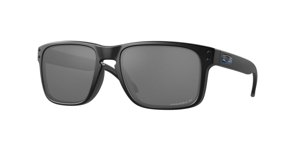 Oakley Mens Holbrook Matte Black Frames - Prizm Black Lens - Polarized Sunglasses
