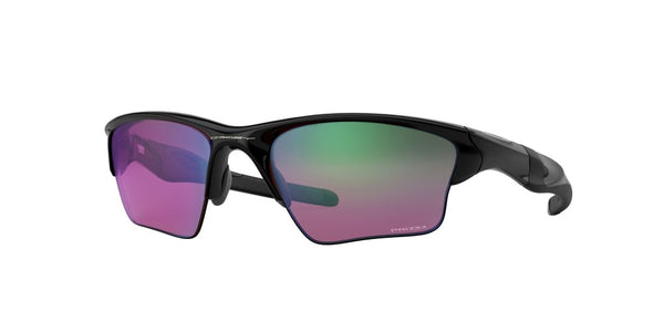 Oakley Mens Half Jacket 2.0 XL Polished Black Frame - Prizm Golf Lens - Polarized Sunglasses