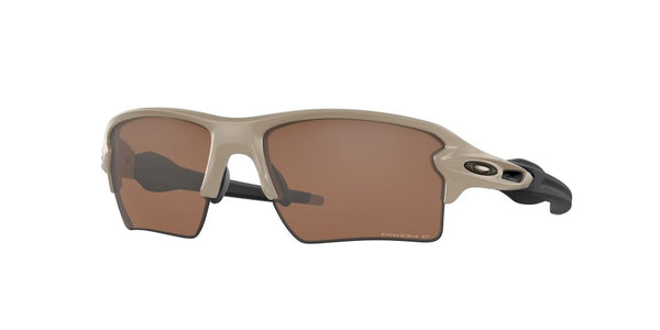 Oakley Mens Flak 2.0 XL Desert Tan Frames - Prizm Tungsten Lens - Polarized Sunglasses