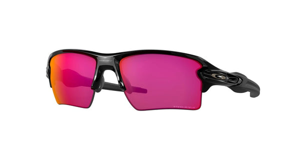 Oakley Mens Flak 2.0 XL Polished Black Frame - Prizm Field Lens - Non Polarized Sunglasses