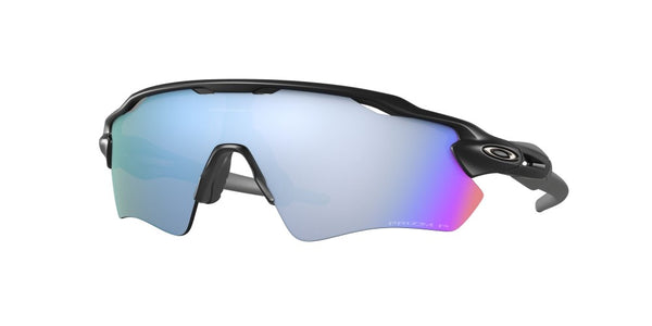 Oakley Mens Radar Ev Path Matte Black Frame - Prizm Deepwater Lens - Polarized Sunglasses