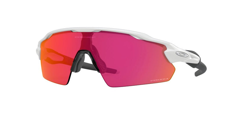 Oakley Mens Radar Ev Pitch Polished White Frame - Prizm Field Lens - Non Polarized Sunglasses