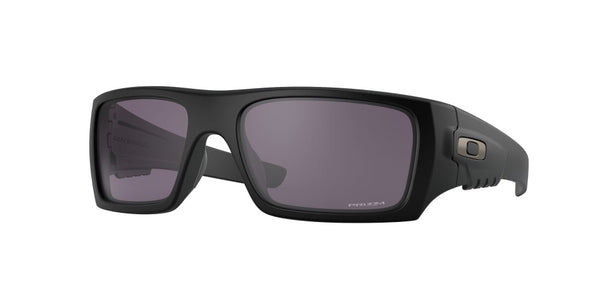 Oakley Mens Ballistic Det Cord Matte Black Frames - Prizm Gray Lens - Non-Polarized Sunglasses