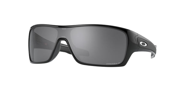 Oakley Mens Turbine Rotor Polished Black Frame - Prizm Black Lens - Polarized Sunglasses