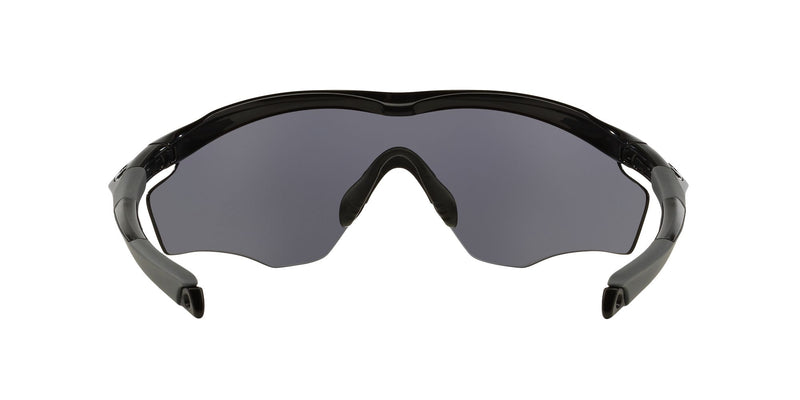 Oakley Mens M2 Frame XL Polished Black Frame - Gray Lens - Non Polarized Sunglasses