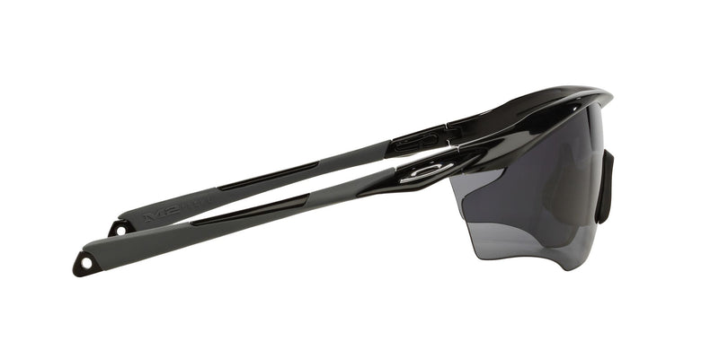 Oakley Mens M2 Frame XL Polished Black Frame - Gray Lens - Non Polarized Sunglasses