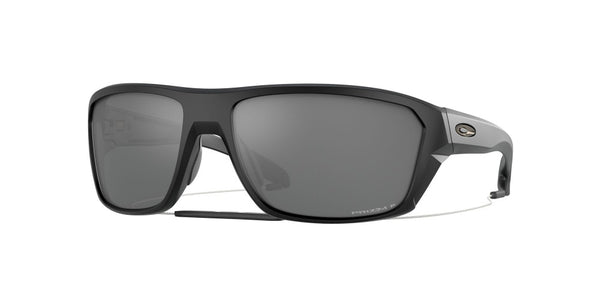 Oakley Mens Split Shot Matte Black Frames - Prizm Black Lens - Polarized Sunglasses