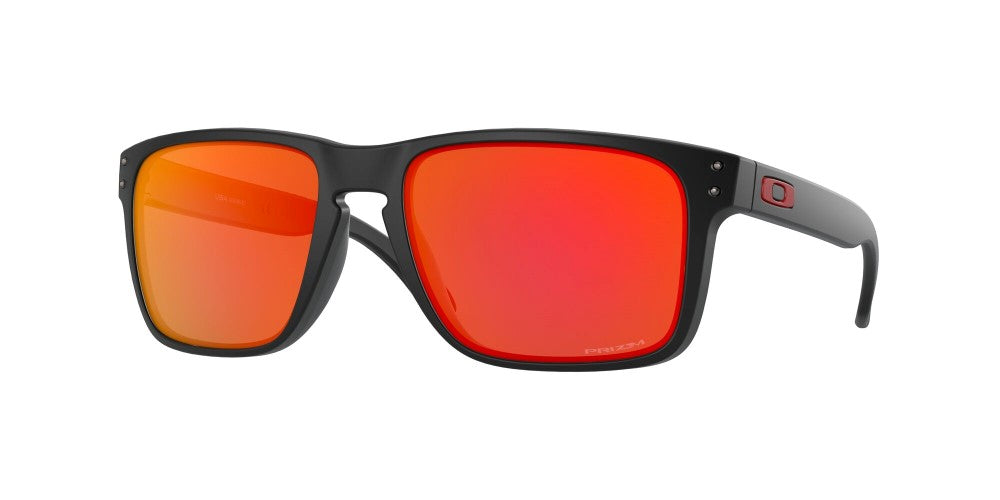 Oakley Mens Holbrook Xl Matte Black Frame - Prizm Ruby Lens - Non