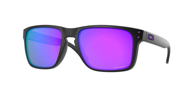 Oakley Holbrook Xl Matte Black Frame Prizm Violet Lens Non Polariz ShopCGX