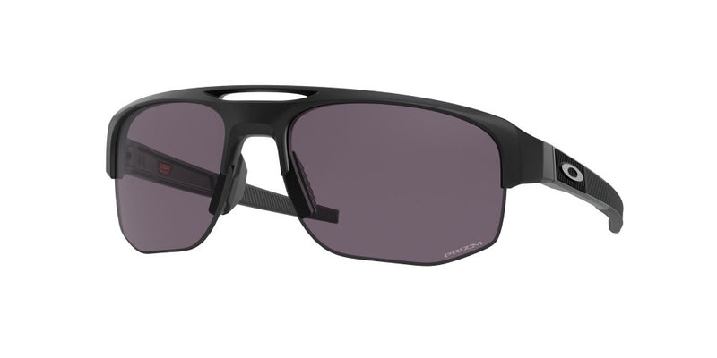 Oakley Mercenary Matte Black Frame - Prizm Gray Lens - Non Polarized Sunglasses