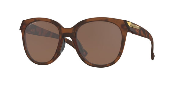 Oakley Womens Low Key Matte Brown Tortoise Frame - Prizm Tungsten Lens - Polarized Sunglasses