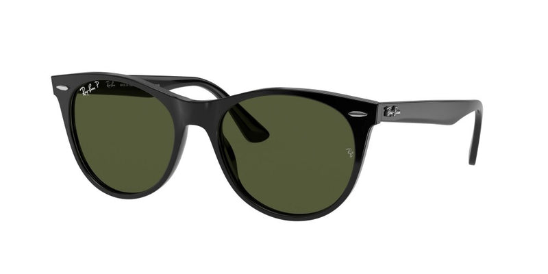 Ray-Ban Wayfarer II Non-Polarized Sunglasses - Black/G-15 Green