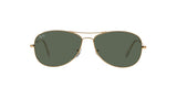 Ray-Ban Cockpit Aviator Non-Polarized Sunglasses - Arista/Green