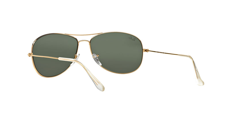 Ray-Ban Cockpit Aviator Non-Polarized Sunglasses - Arista/Green