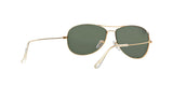 Ray-Ban Cockpit Aviator Non-Polarized Sunglasses - Arista/Green