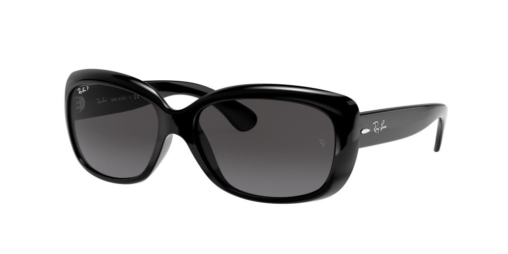 Ray-Ban Jackie Ohh Polarized Sunglasses - Black/Gray Gradient