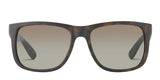 Ray-Ban Mens Justin Classic Polarized Sunglasses - Havana/Brown Gradient