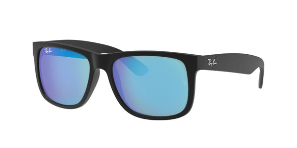 Ray-Ban Justin Non-Polarized Sunglasses - Black/Blue Flash