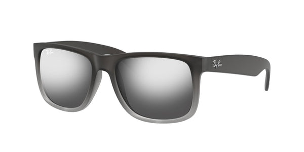 Ray-Ban Justin Non-Polarized Sunglasses - Gray/Silver Mirror Gradient