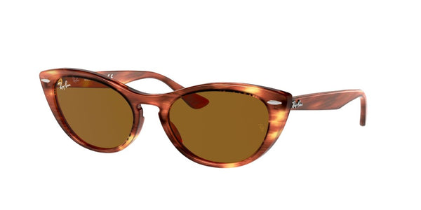 Ray-Ban Nina Non-Polarized Sunglasses - Havana/Brown