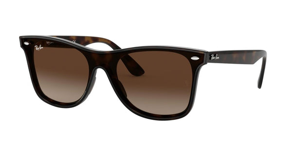 Ray-Ban Blaze Wayfarer Non-Polarized Sunglasses - Havana/Brown Gradient