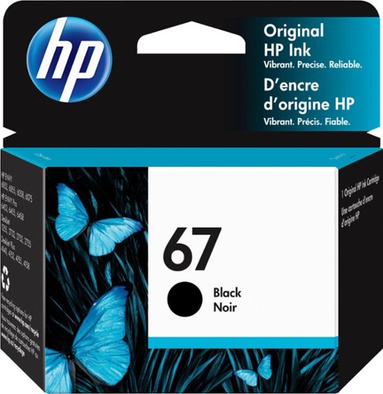 HP 67 High-Yield Ink Cartridge - Black