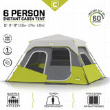 Core 6P Instant Cabin Tent