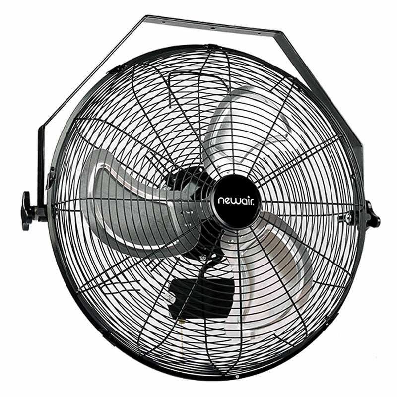 NewAir 18” High Velocity Wall Mounted Fan with Sealed Motor Housing and Ball Bearing Motor