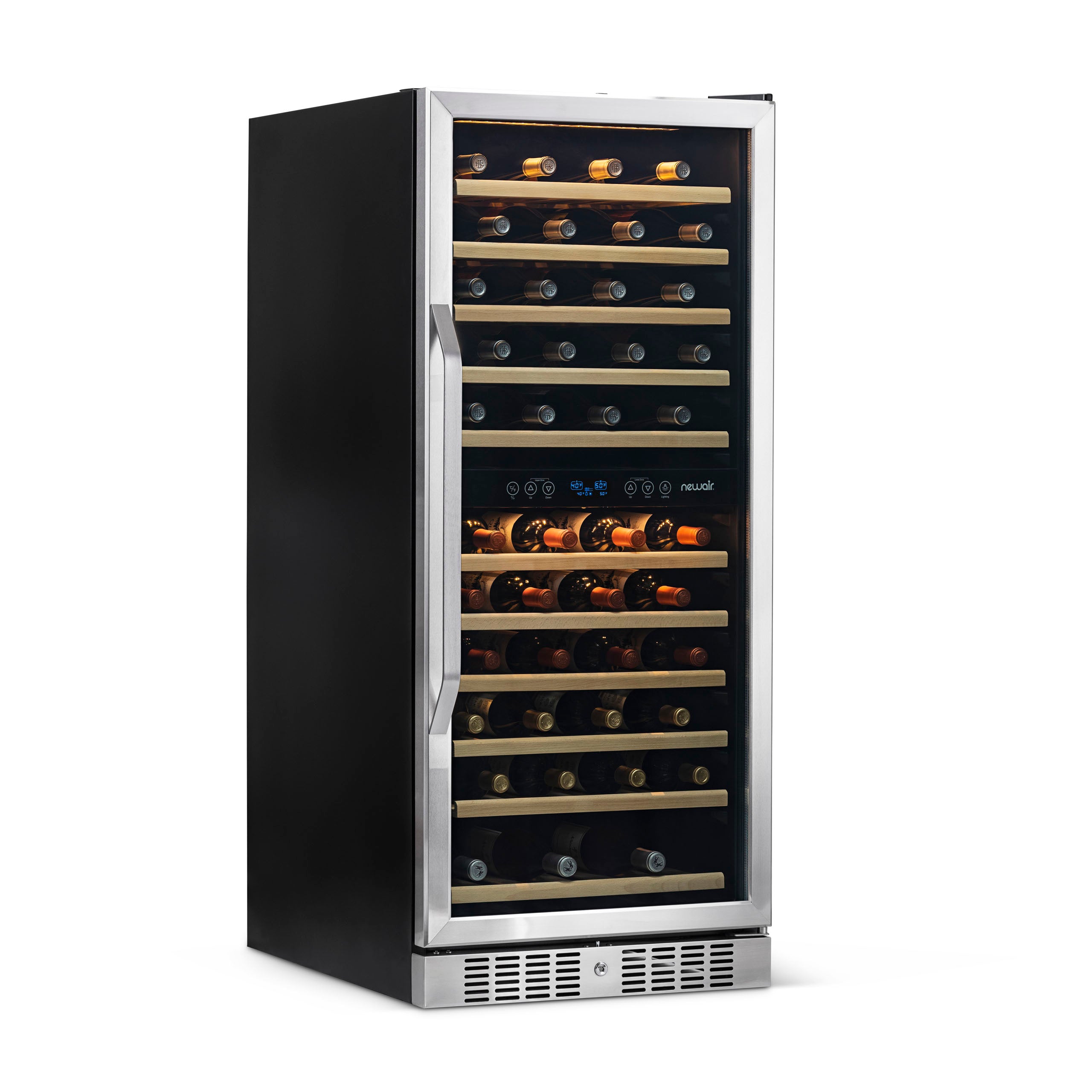 NewAir 116 Bottle Dual Zone Compressor Wine Cooler