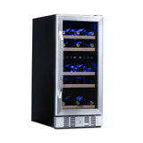 NewAir 29 Bottle Dual Zone Compressor Wine Cooler