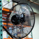 NewAir 18” High Velocity Wall Mounted Fan with Sealed Motor Housing and Ball Bearing Motor