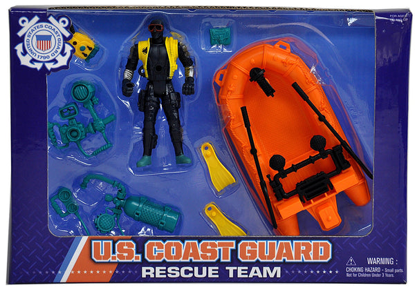 Coast Guard Playset - Water Craft Rescue Team