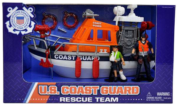 Coast Guard Playset - Rescue Team Boat