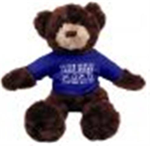 Coast Guard Plush - Dexter Bear With XOXO Logo Tee - Royal Blue