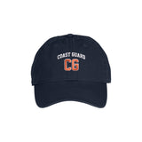 Coast Guard Adult Letters Solid Constructed Twill Cap