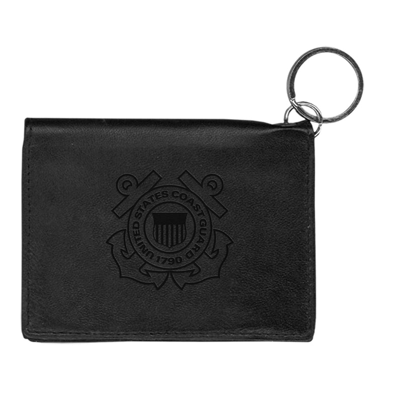 Coast Guard Leather ID Holder