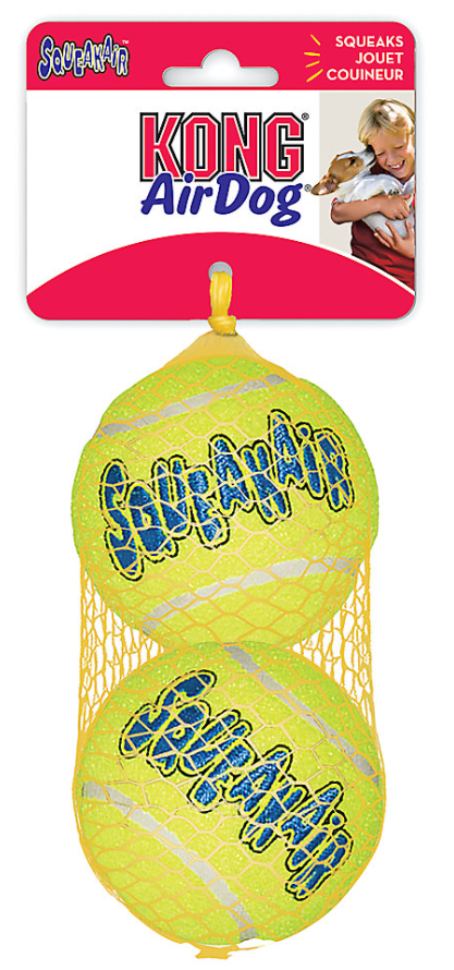 KONG SqueakAir Ball 2 Pack - Size Large