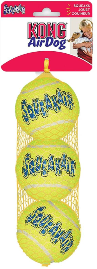 KONG SqueakAir Ball 3 Pack - Size Medium