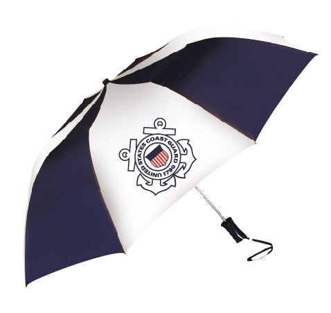 Coast Guard Umbrella - Navy/White