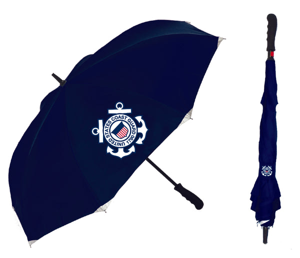 Coast Guard Umbrella - Reflective Invetrabrella