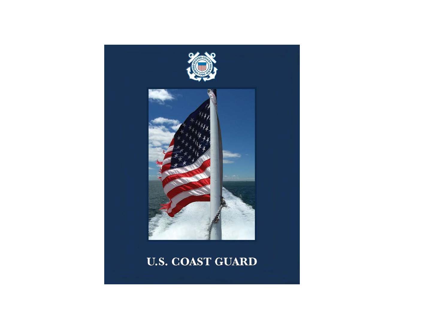 Coast Guard Picture Frame - Vertical