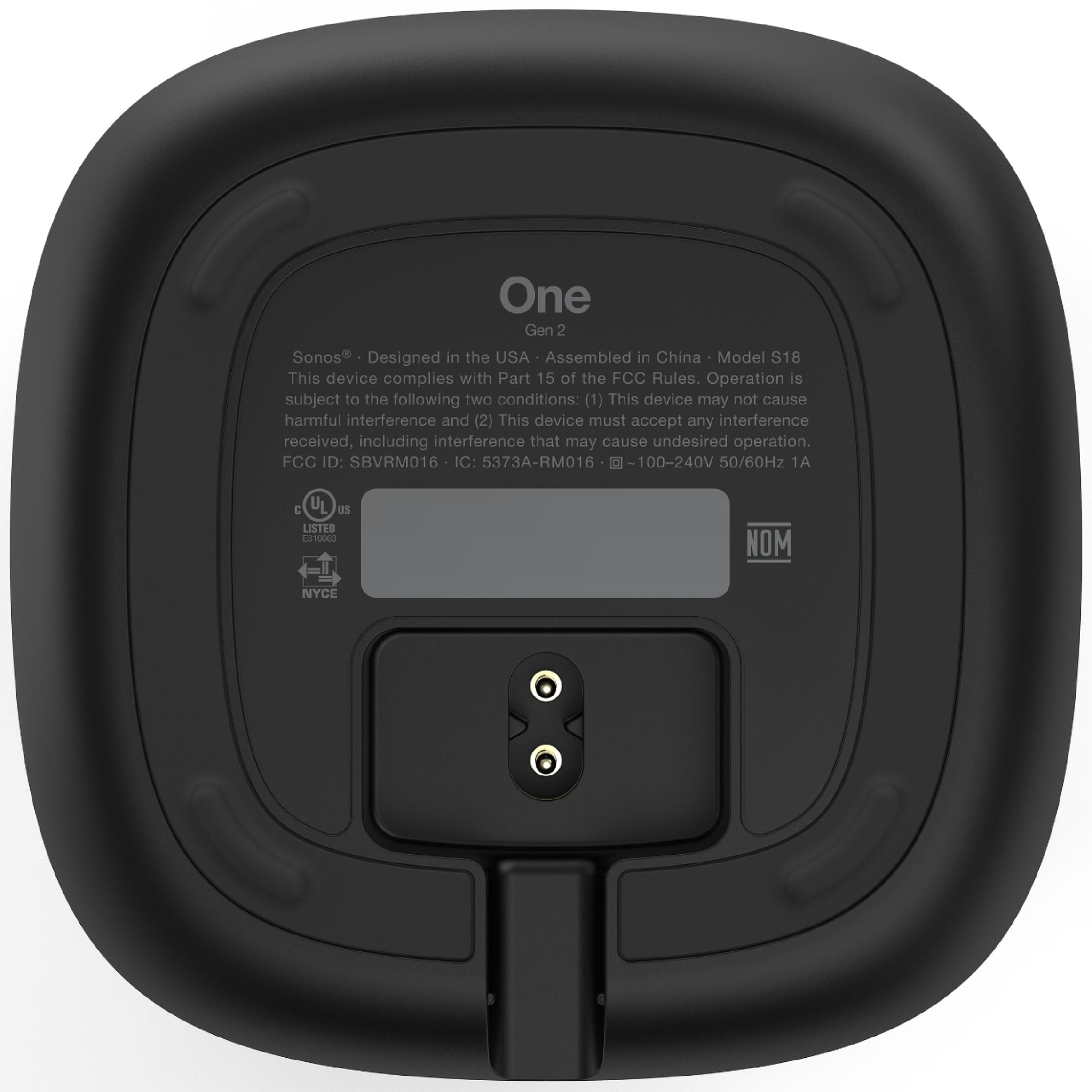 Sonos One Smart Speaker (Gen 2)