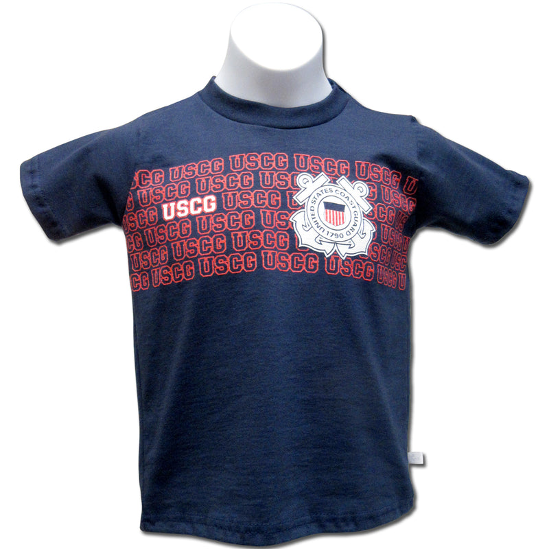 Coast Guard Youth Emblem Seam To Seam Short Sleeve T-Shirt