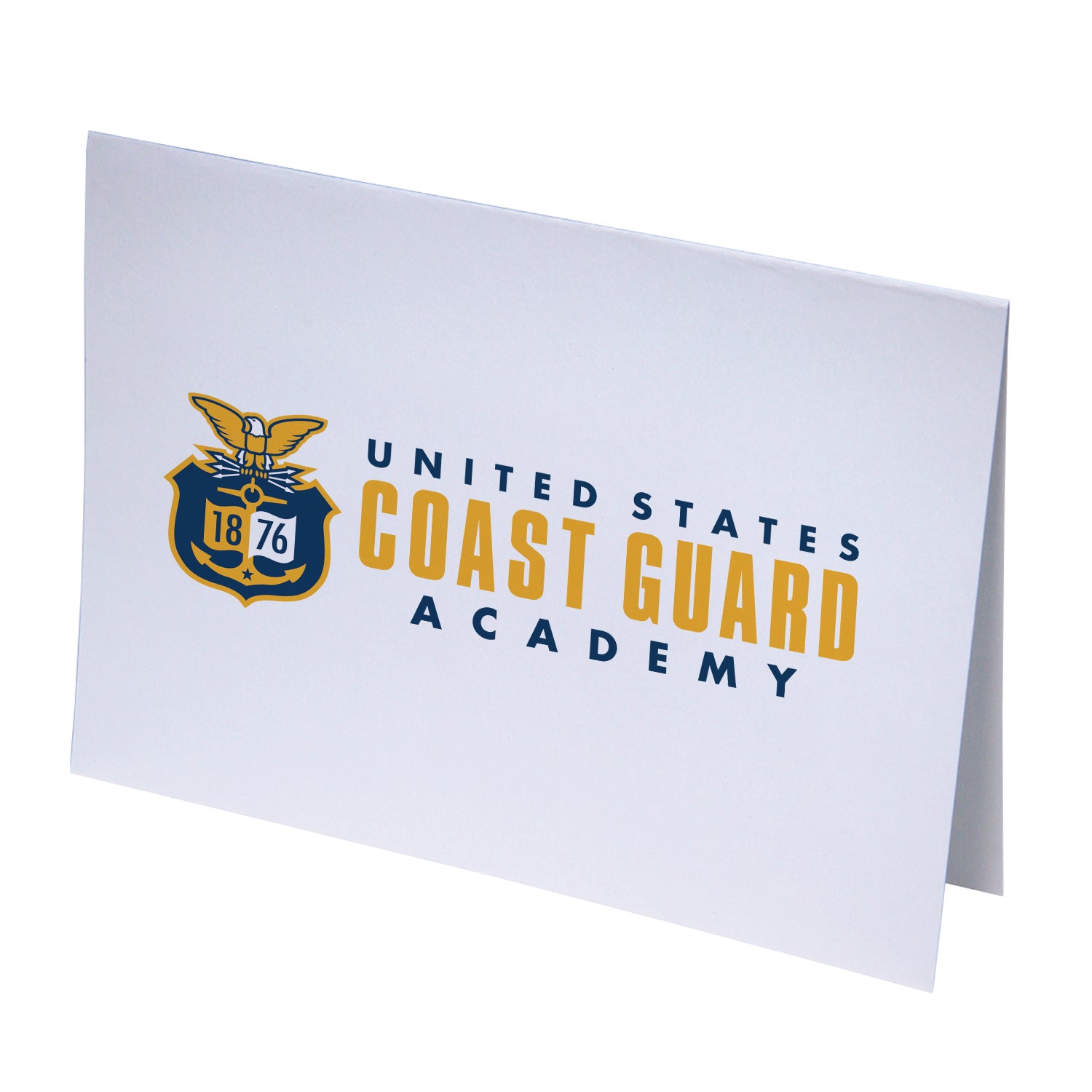 Coast Guard Academy Box Notecards - Signature - White