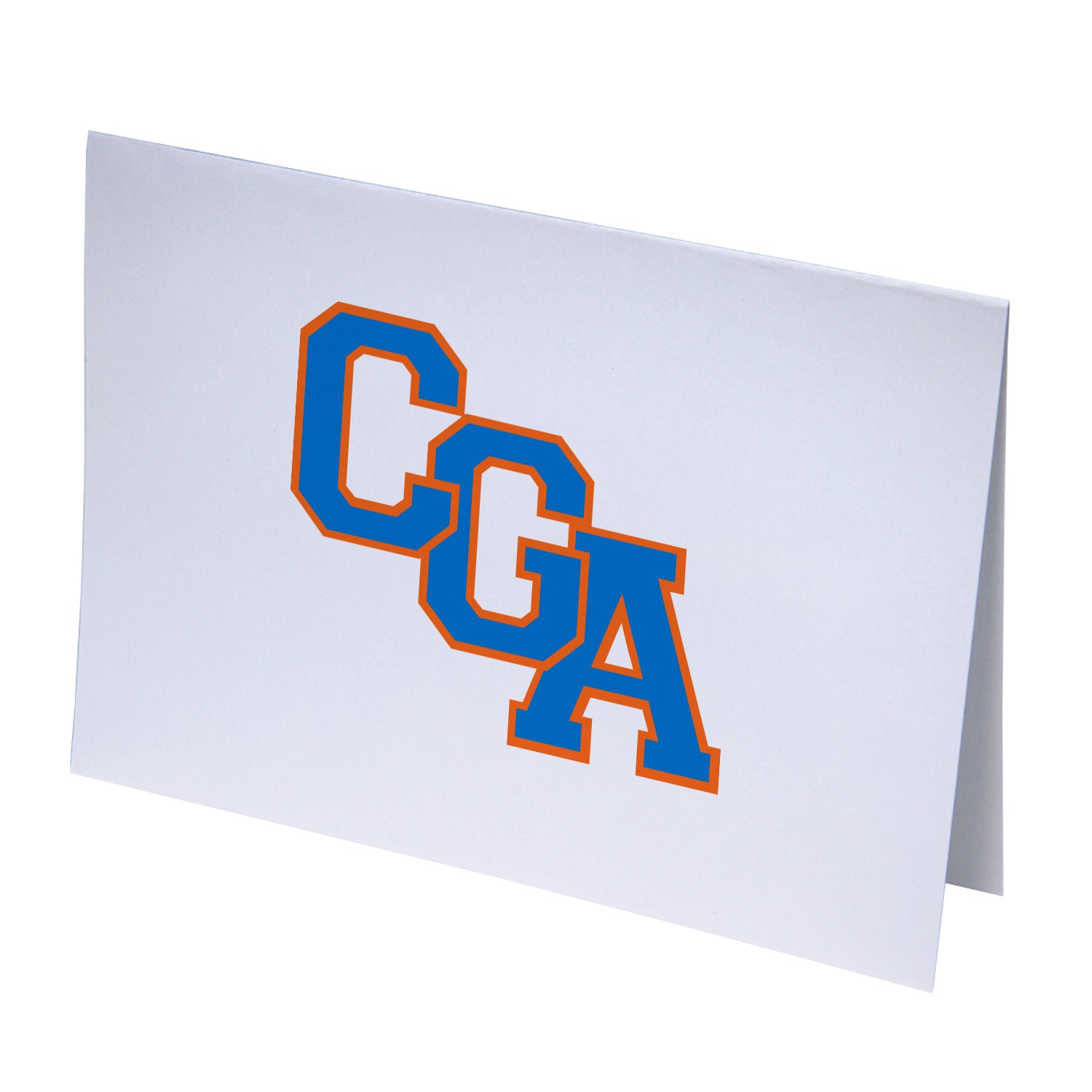 Coast Guard Academy Letters Box Notecards - White