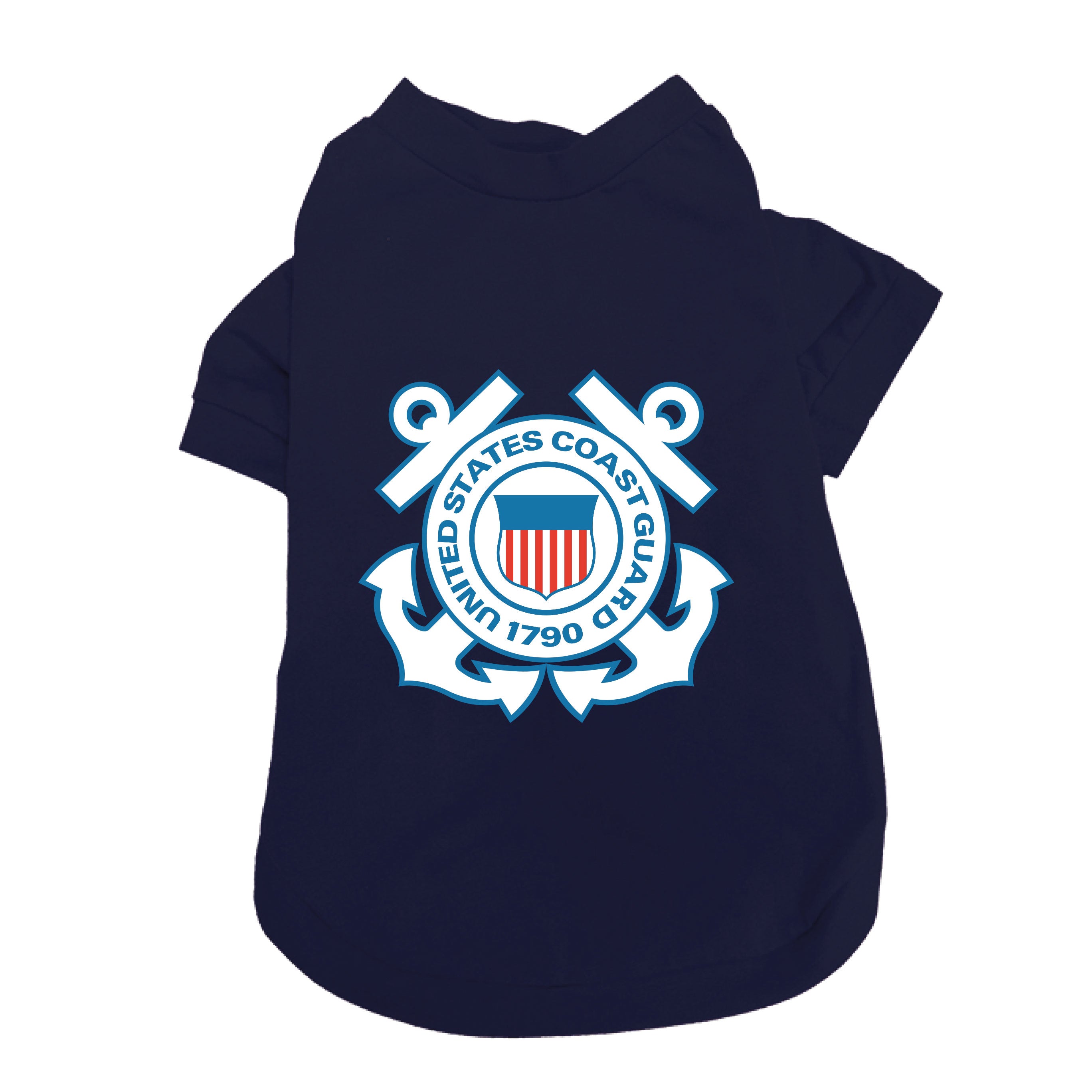 Coast Guard Pet Emblem 90 Tee